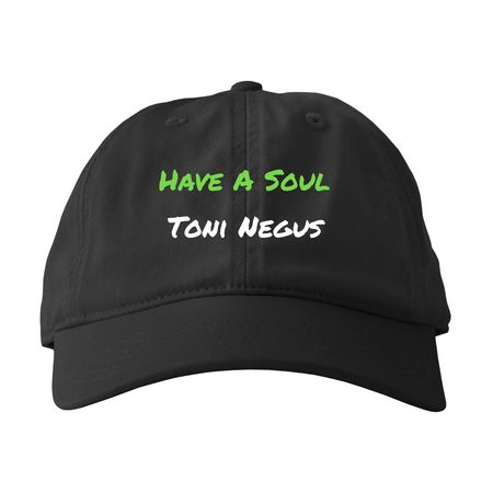 Have A Soul, a Black Printed Eco Baseball Cap