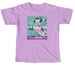 P is for pool, a Neon Violet Comfort Colors Unisex Tee