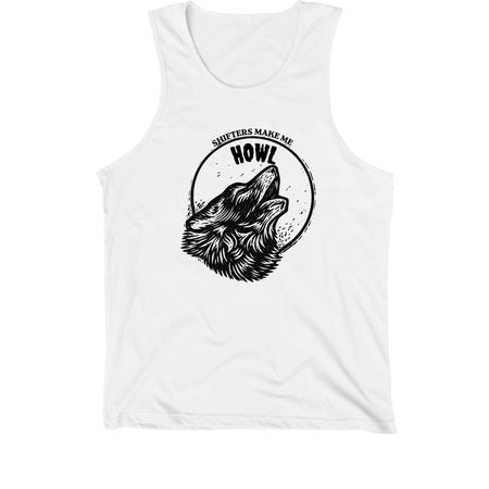 Shifter romance, a White Premium Cotton Tank