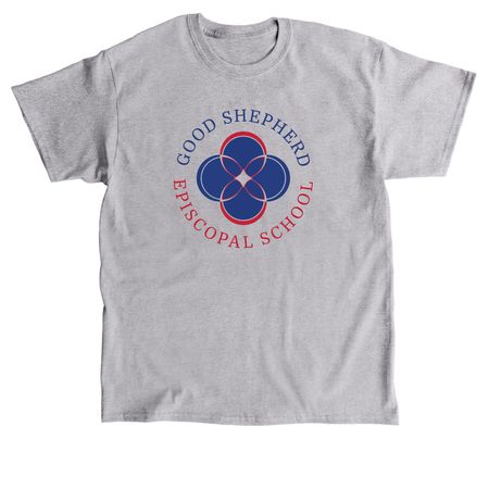 Good Shepherd Back to School Spirit Wear, a Sport Grey Classic Unisex Tee