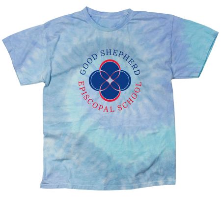 Good Shepherd Back to School Spirit Wear, a Lagoon Classic Tie Dye Tee