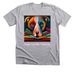 Dogs * Books * Rescue, a Athletic Heather Premium Unisex Tee
