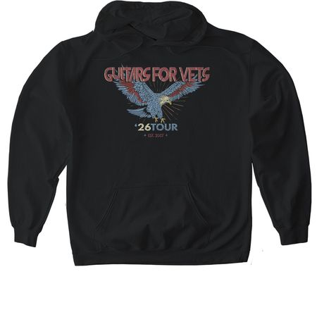 2026 G4V Tour Tee, a Black Gildan Softstyle Pullover Hoodie