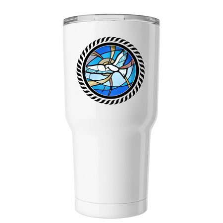 St. Paul's Tumbler, a White Insulated Tumbler