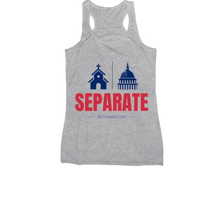 Separate Them, a Athletic Heather Women's Racerback