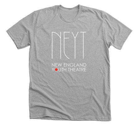 NEYT Logo Tee, a Athletic Heather Premium Unisex Tee