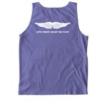 Brave Ladies Club&nbsp;, a Violet Comfort Colors Tank Top (back-view)