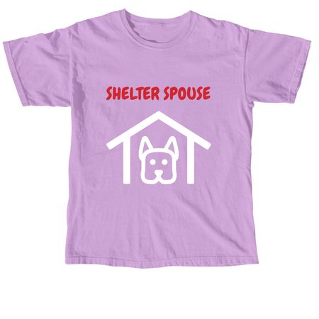 Spouse Shirts, a Neon Violet Comfort Colors Unisex Tee