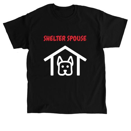 Spouse Shirts, a Black Classic Unisex Tee