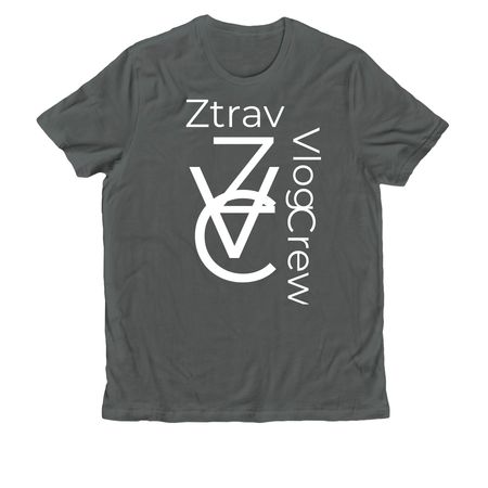 Ztrav vlog crew, a Terrain Grey Allmade Organic Cotton Unisex Tee