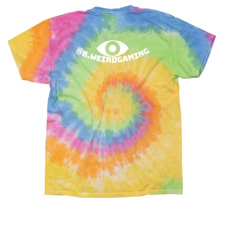 Trippy Chibi&nbsp;, a Eternity Classic Tie Dye Tee (back-view)