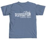 Rivertown Players Classic Tees, a Blue Jean Comfort Colors Unisex Tee (back-view)