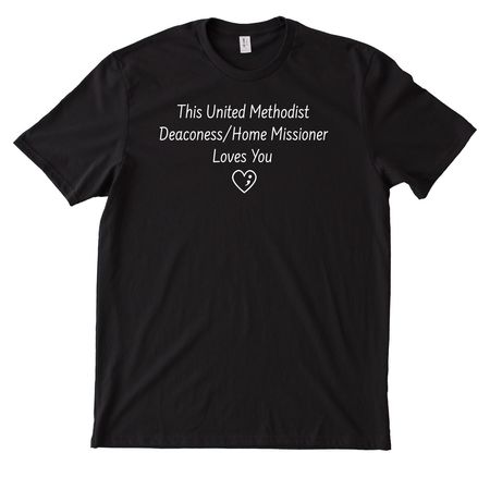 The World Needs You, a Deep Black Allmade Heavyweight Recycled Cotton Tee