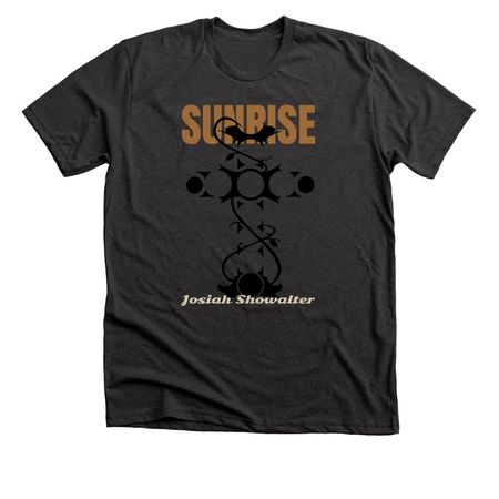 Josiah Showalter | ZUGU Records Sunrise Store, a Dark Grey Heather Premium Unisex Tee