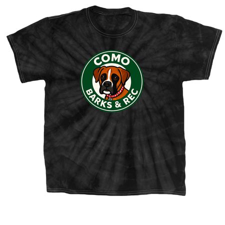 Join the pack!, a Black Classic Tie Dye Tee