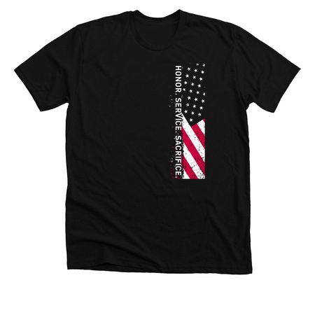 Veterans Day 2019, a Solid Black Blend Premium Unisex Tee