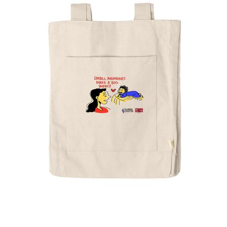 Small Moments, Big Impact tote bag, a Natural Reclaimist Everywhere Tote Bag