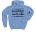804 HOME, a Carolina Blue Youth Pullover Hoodie