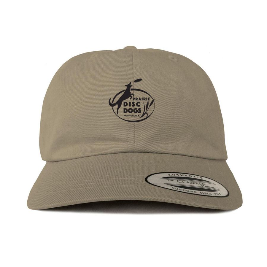 Prairie Disc Dog Hats, a Khaki Printed Classic Baseball Cap