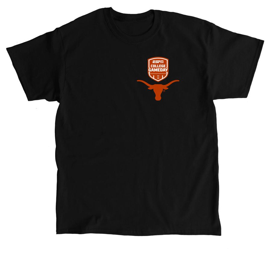 College GameDay Texas Stadium Tee, a Black Classic Unisex Tee