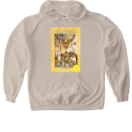 Cedarburg Authors' Circle Vol 2 Shirts, a Sand Gildan Softstyle Pullover Hoodie