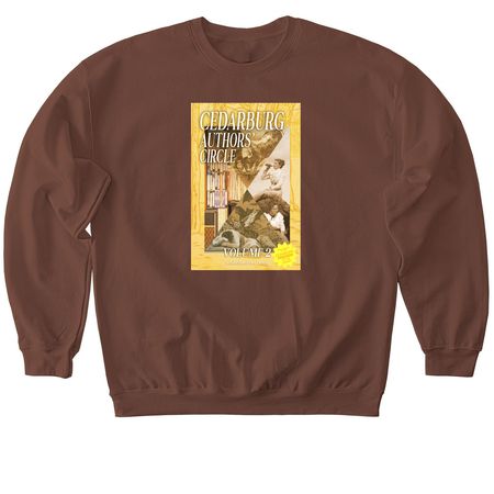 Cedarburg Authors' Circle Vol 2 Shirts, a Cocoa Softstyle Crewneck Sweatshirt