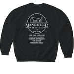GOT WOOD HOODIE, a Black Softstyle Crewneck Sweatshirt (back-view)