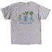 Plant Design, a Sport Grey Classic Unisex Tee (back-view)
