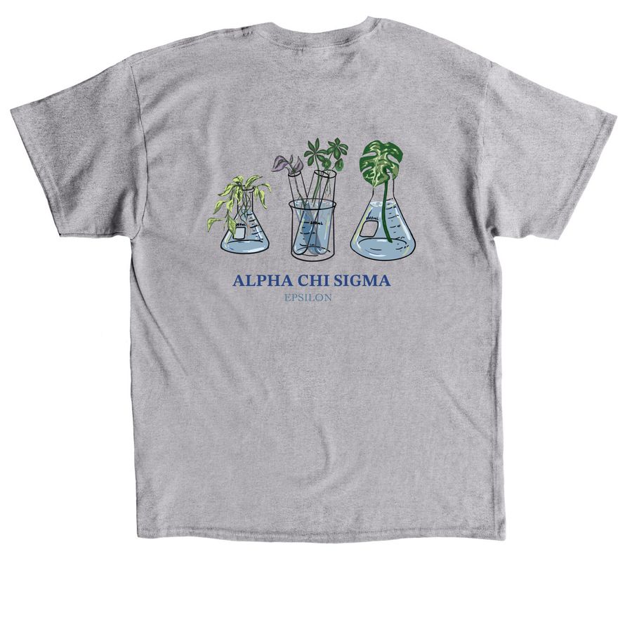 Plant Design, a Sport Grey Classic Unisex Tee (back-view)