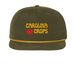 Carolina Crops Hat, a Loden/ Amber Gold Printed Umpqua Snapback Cap