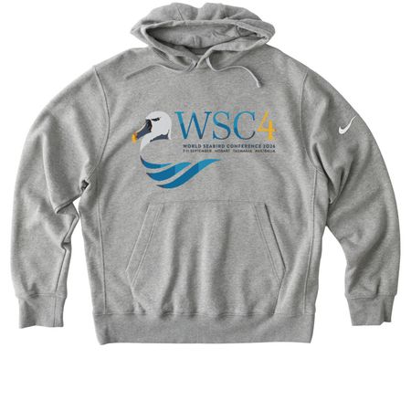 WSC4 Sweatshirt, a Dark Grey Heather Nike Club Fleece Pullover Hoodie
