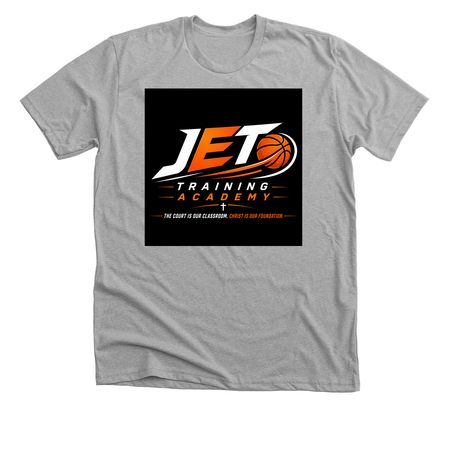 Faith and Purpose, a Athletic Heather Premium Unisex Tee