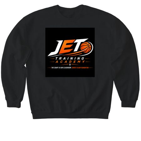 Faith and Purpose, a Black Softstyle Crewneck Sweatshirt