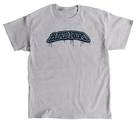 bird nerd--drippy, a Sport Grey Classic Unisex Tee