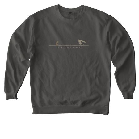 Bubba's Story - THE PRODIGAL, a Pepper Comfort Colors Crewneck Sweatshirt