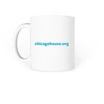 Chicago House and Social Service Agency, a White Coffee Mug (back-view)