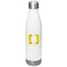 Libations Needed, a White Stainless Steel Water Bottle