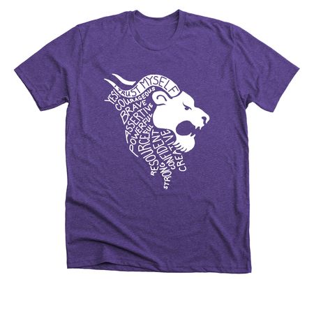Chimera T-Shirt, a Heather Team Purple Premium Unisex Tee