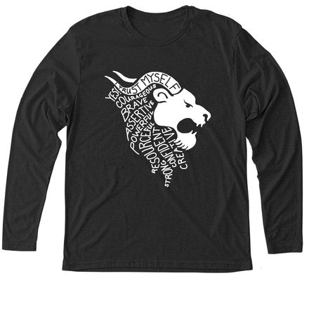 Chimera T-Shirt, a Vintage Black Triblend Long Sleeve Tee