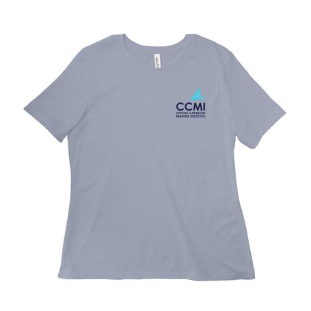 Support CCMI & help protect coral reefs, a Vintage Denim Women?s Relaxed Cotton Tee