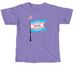 Protect Trans, a Violet Comfort Colors Unisex Tee
