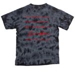 DrizzleDeal, a Black Youth Crystal Tie Dye Tee (back-view)