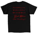 DrizzleDeal, a Black Classic Unisex Tee (back-view)