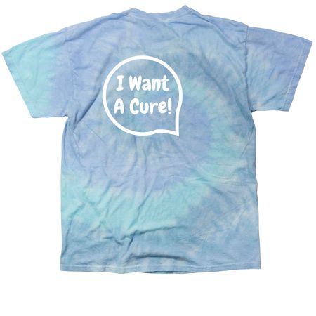 March With Mikayla 2024 - Team Walkers, a Lagoon Classic Tie Dye Tee (back-view)