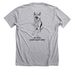 &nbsp;CALDR Adopt Don't Shop, a Athletic Heather Premium Unisex Tee (back-view)