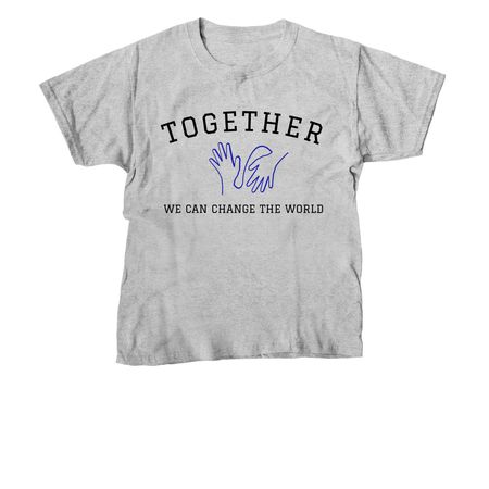 Change the world, a Sport Grey Youth Unisex Tee