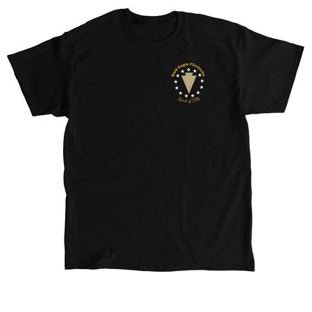 Spirit of 1776, a Black Classic Unisex Tee