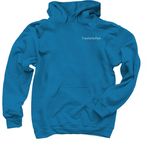 Grassland Collection, a Sapphire Pullover Hoodie (back-view)