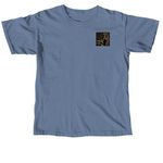 Malinois Do It All, a Blue Jean Comfort Colors Unisex Tee (back-view)