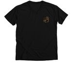 Malinois Do It All, a Solid Black Blend Premium V-Neck Tee (back-view)